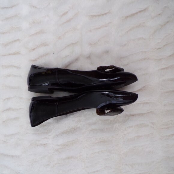 NWOT AGL italian leather 36 flats - Picture 6 of 12